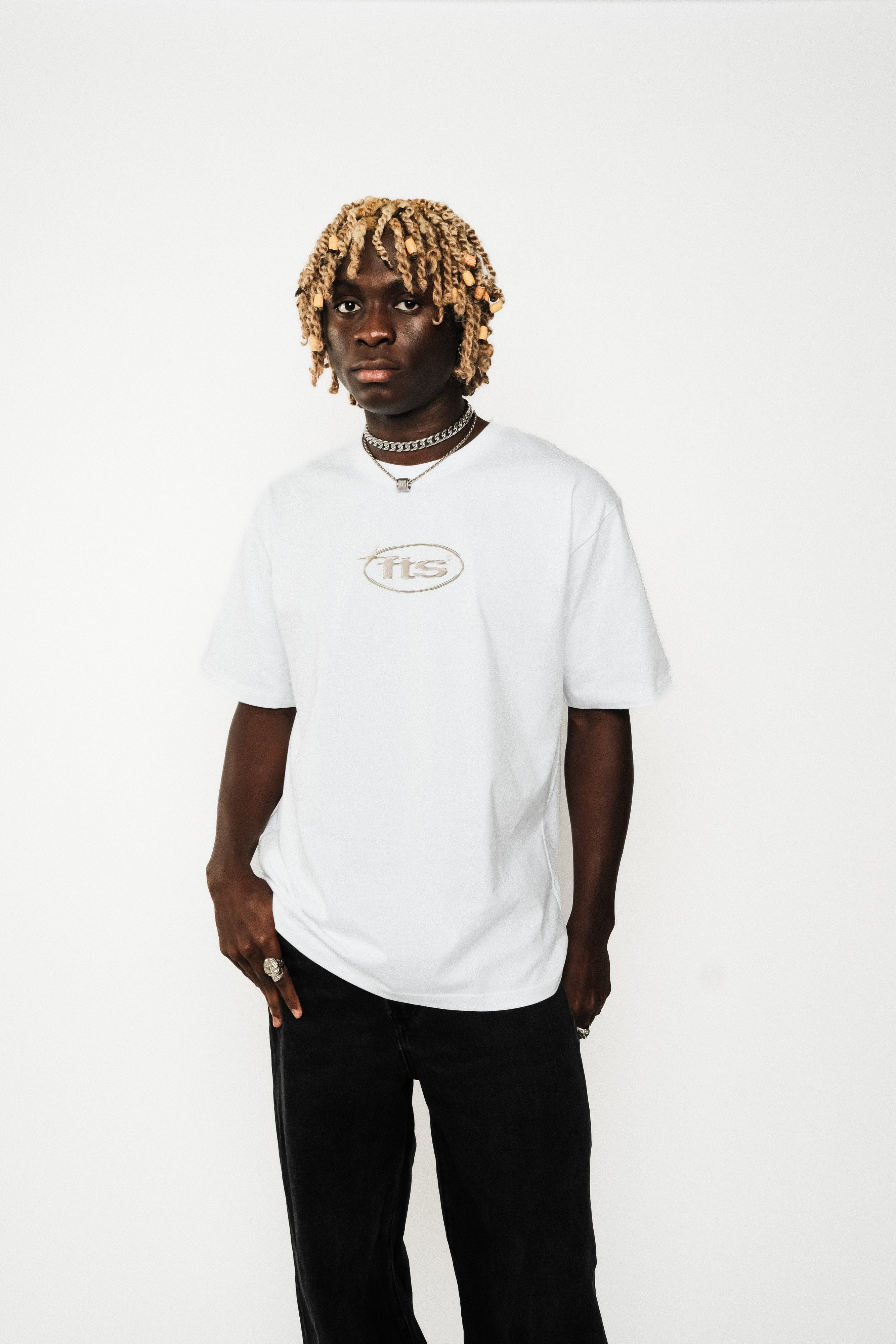 White Unisex TShirt Fashion Thrift Society