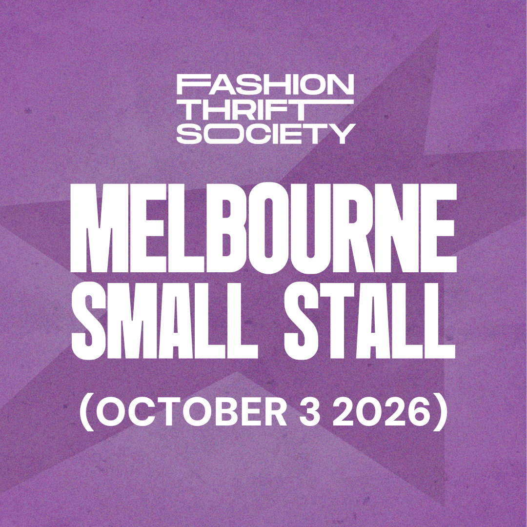 Melbourne | SMALL STALL - 3rd October 2026