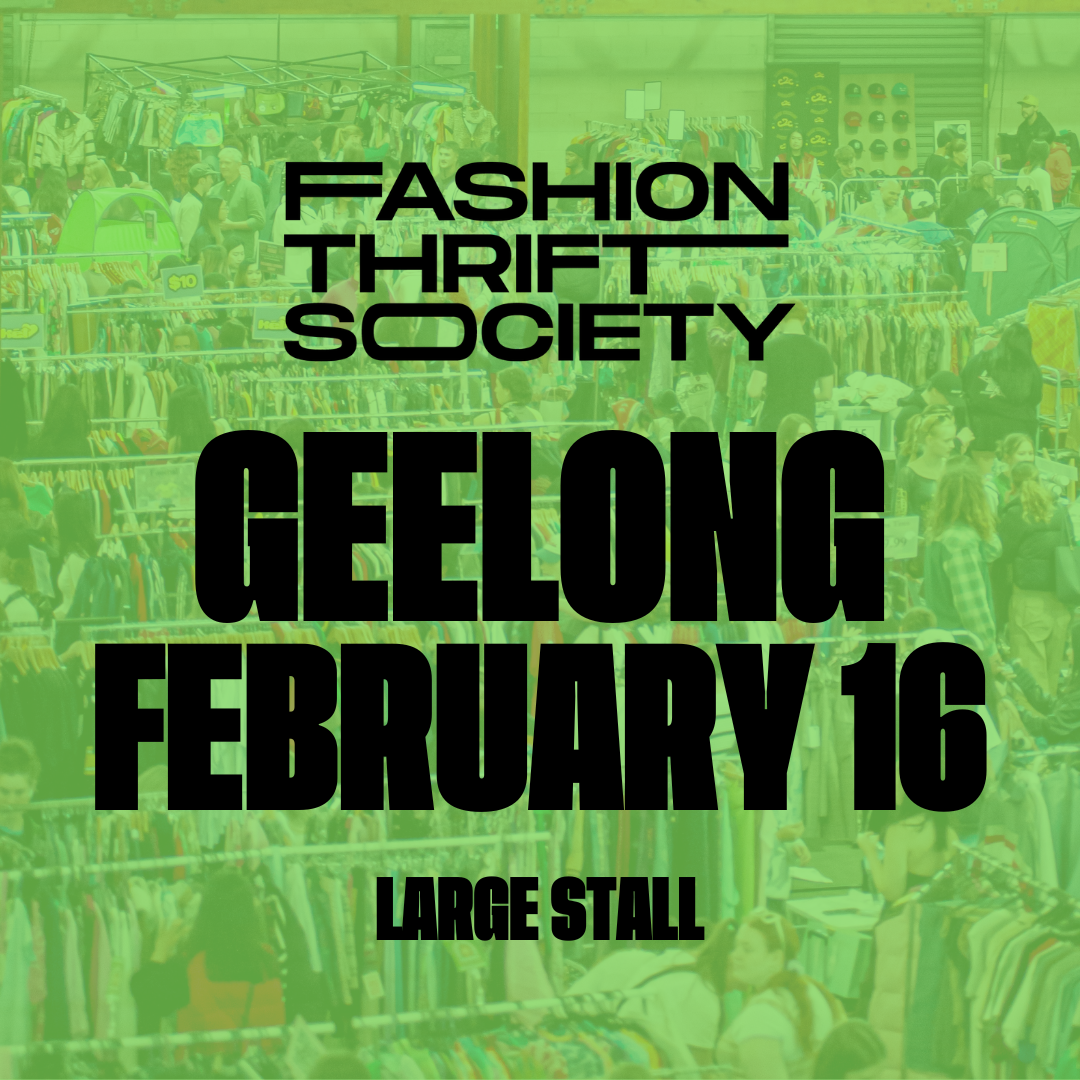 Geelong LARGE STALL 16th February Fashion Thrift Society