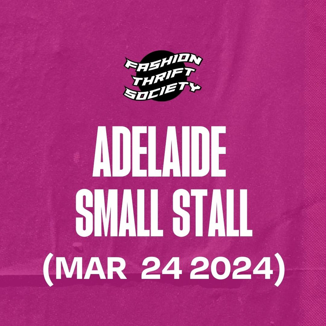 ADELAIDE (MAR 24) - Small Stall