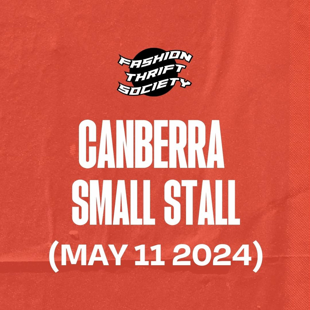 CANBERRA (MAY 11) - Small Stall