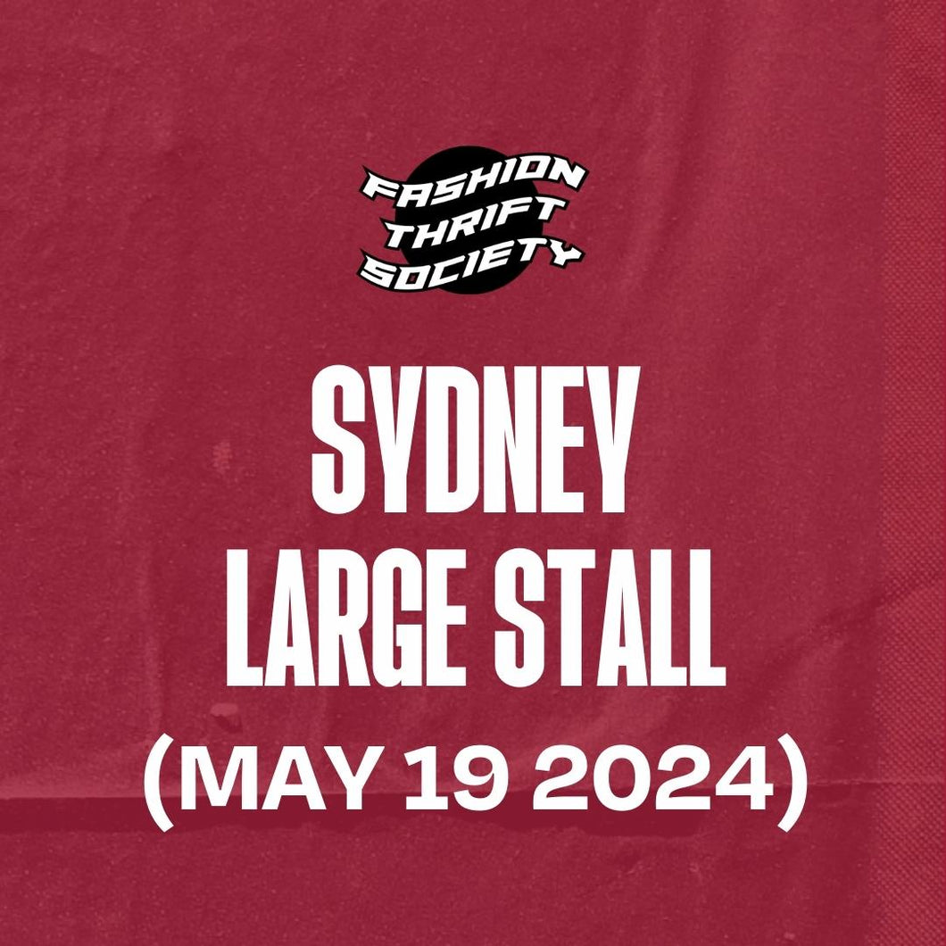 SYDNEY (MAY 19) - Large Stall