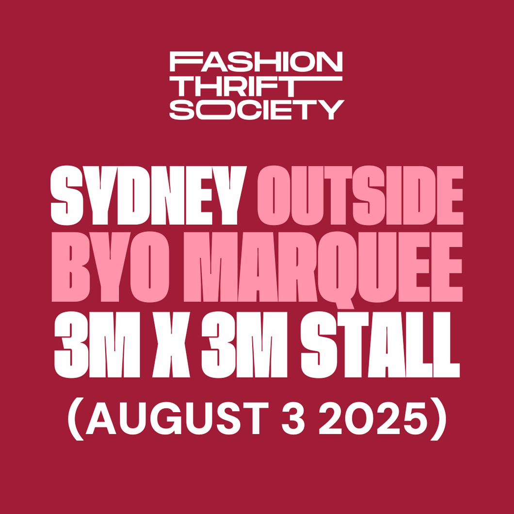 Sydney | OUTSIDE BYO MARQUEE STALL - 3rd August