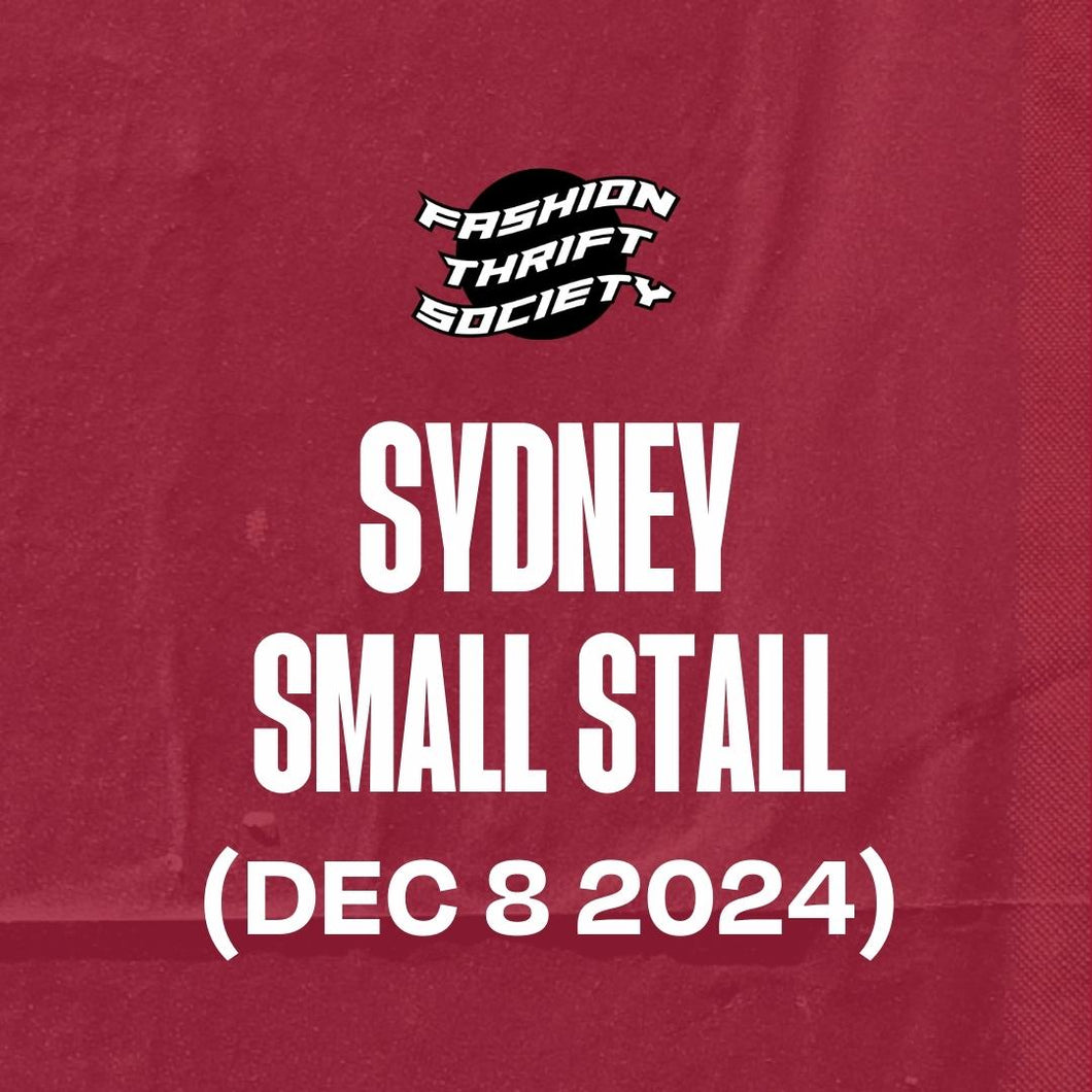 SYDNEY (DEC 8) - Small Stall