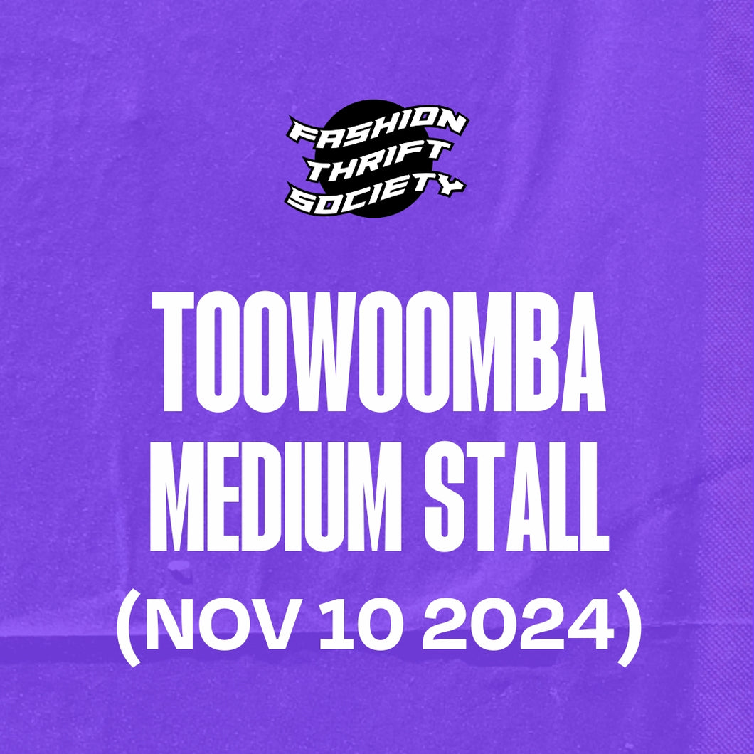 TOOWOOMBA (NOV 10) - Medium Stall