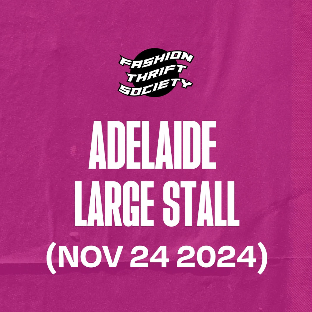 ADELAIDE (NOV 24) - Large Stall